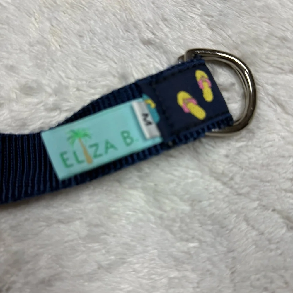 Flip-Flop Patterned Women's Belt
